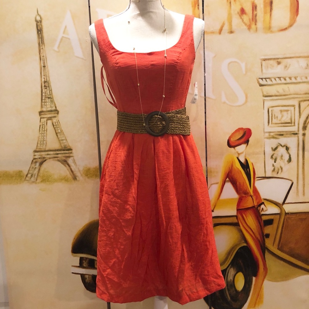 Orange color Dress